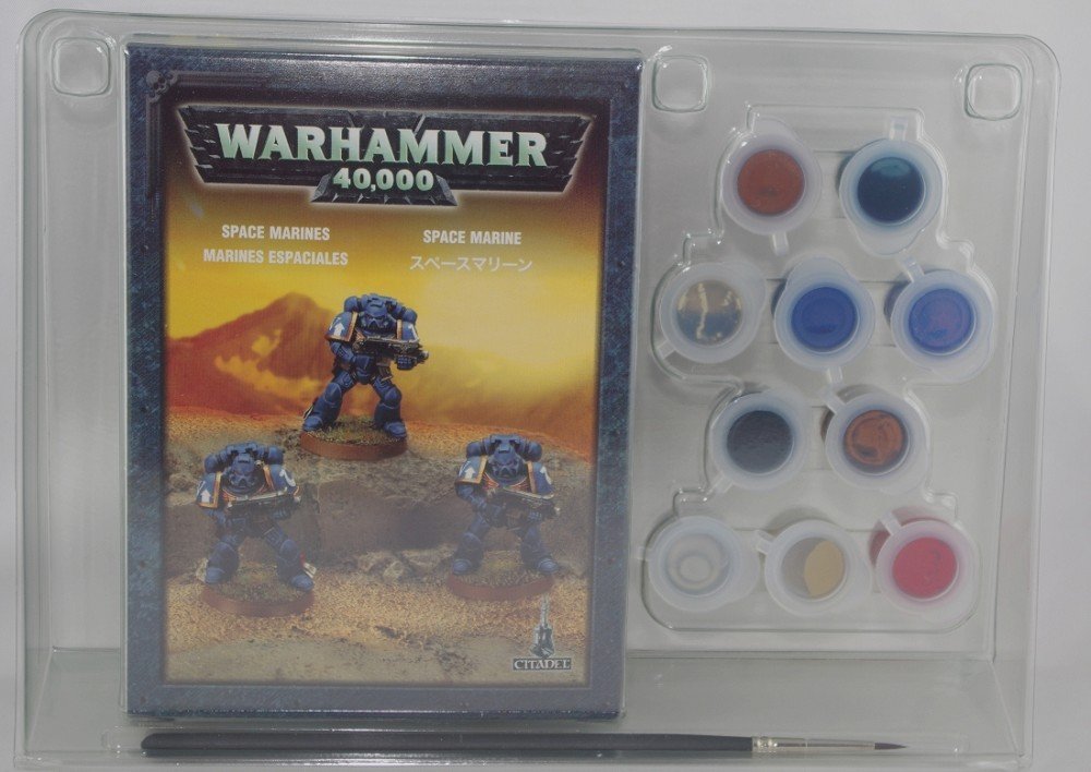 Amazon.co.jp: Warhammer 40K Space Marine Paint Set : おもちゃ